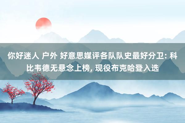 你好迷人 户外 好意思媒评各队队史最好分卫: 科比韦德无悬念上榜， 现役布克哈登入选