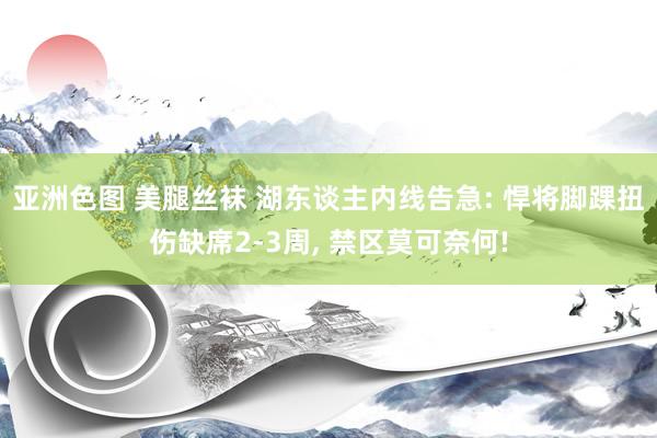 亚洲色图 美腿丝袜 湖东谈主内线告急: 悍将脚踝扭伤缺席2-3周， 禁区莫可奈何!