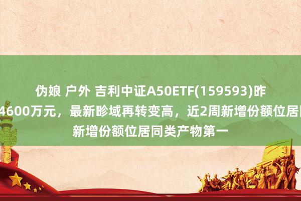 伪娘 户外 吉利中证A50ETF(159593)昨日“吸金”近4600万元，最新畛域再转变高，近2周新增份额位居同类产物第一