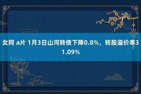 女同 a片 1月3日山河转债下降0.8%，转股溢价率31.09%